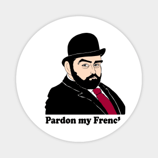 FAMILY AFFAIR MR. FRENCH FAN ART Magnet